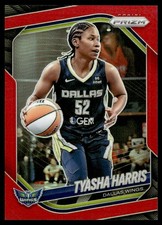 2025-26 Panini Prizm WNBA Red Prizm Tyasha Harris 039/299 #130