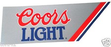 COORS LIGHT Novelty Bumper Sticker