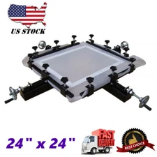 USA High Precise 24" x 24" Manual Screen Stretching Machine Screen Printing