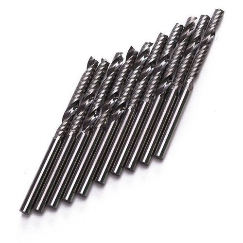 5Pcs 3.175x12mm Single Flute Milling cutters for A... - Grandado