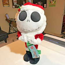 NIGHTMARE BEFORE CHRISTMAS, STAND UP, JACK SKELLINGTON SANTA 24 DISNEY PLUSH