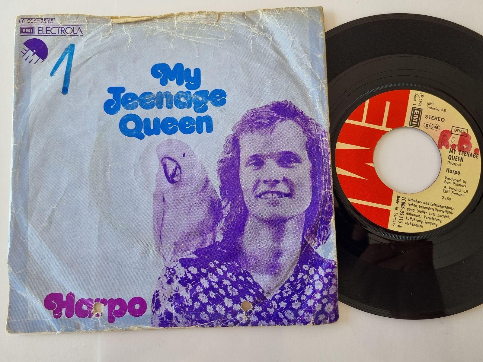 7"" Single Harpo - My teenage queen Vinyl Germany