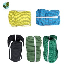 NEW 3/8 "x 100' Polyester/Nylon Camping Line, Braided Arborist Rigging Rope
