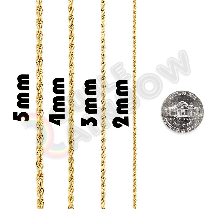 Baby Angel Cupid Stainless Steel w/Pearl Necklace Valentine's 3mm Rope Chain*P73 - Image 3 of 4