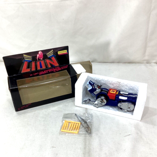 1981 Vintage Golion Voltron Blue Lion Chogokin Diecast Complete Boxed New MINT* - Picture 1 of 9