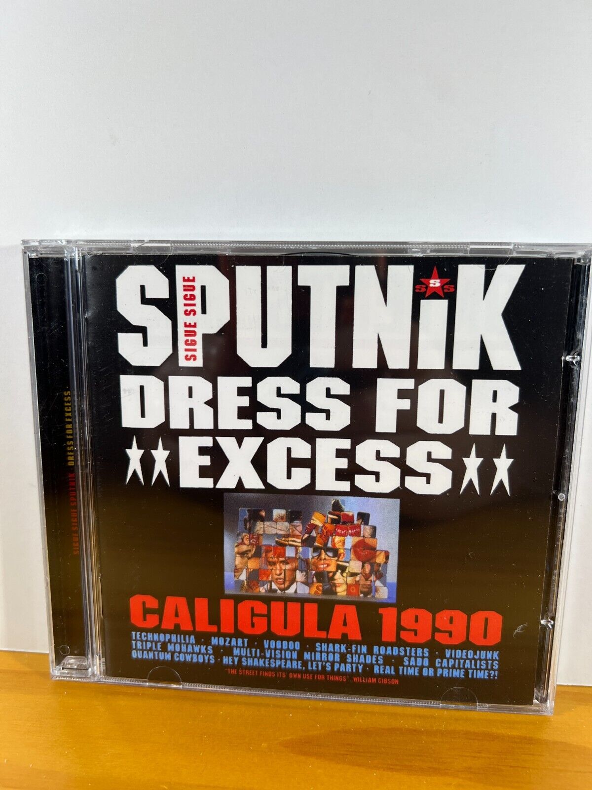 1990 Sigue Sigue Sputnic Dress for Excess CD in Great Condition Guaranteed BX1
