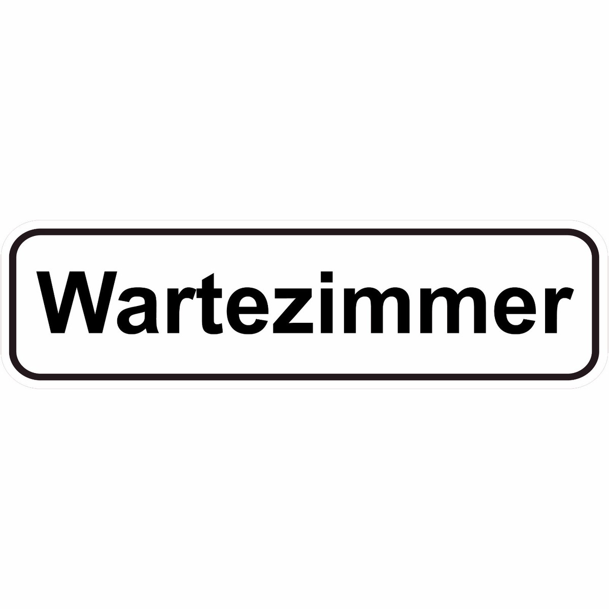 Türschild Aus Aluverbund 12x12cm – Wetterfester UV-Druck, Made In Germany, Mit Klebepunkten