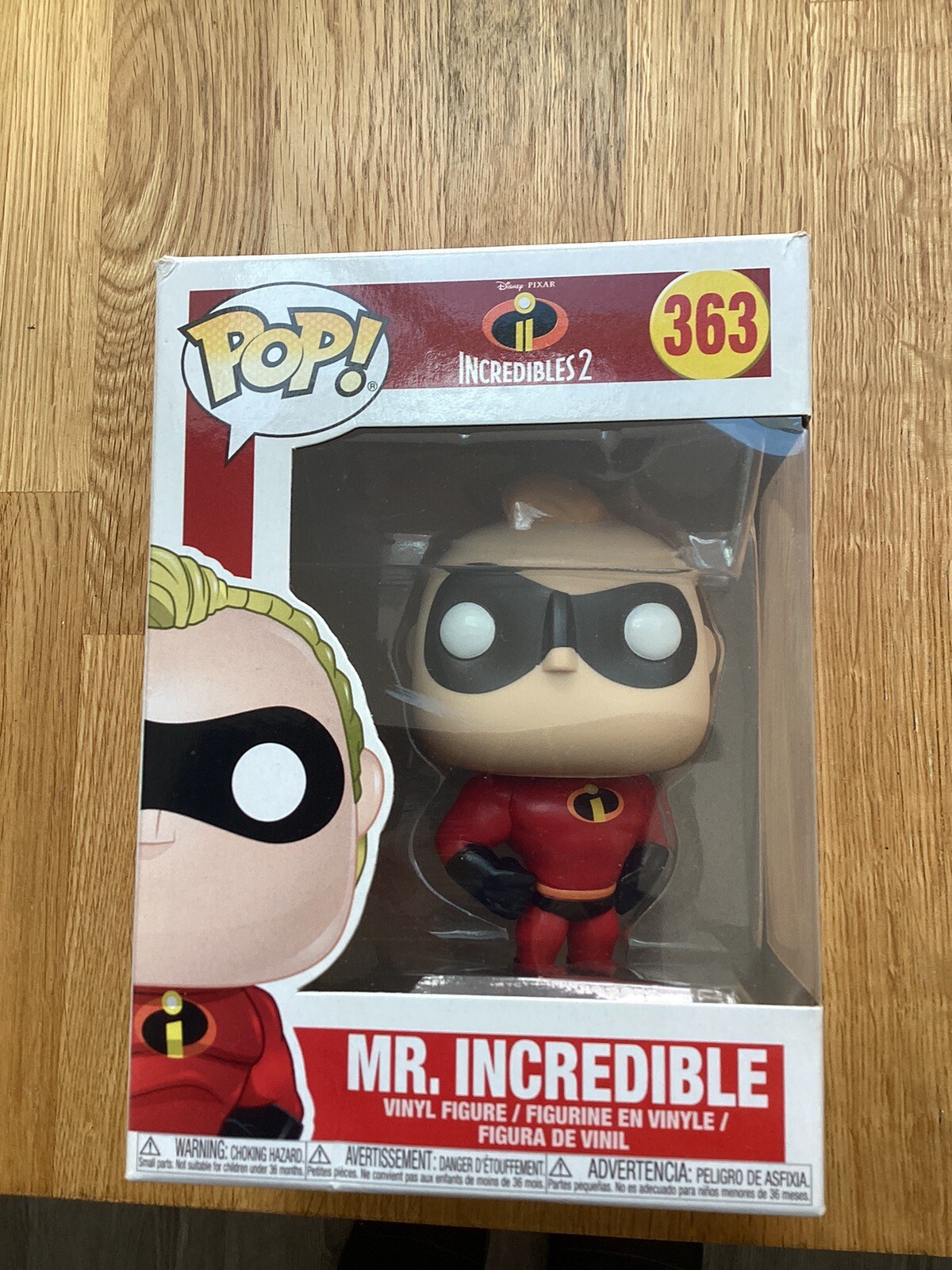 Funko Pop! - Figura De Vinilo Disney Pixar - Los Increíbles 2 - Mr. Incredible #363
