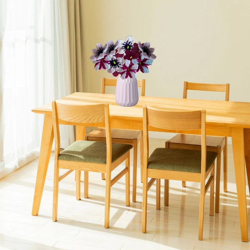 PETUNIA FLOWER BOUQUET OR WREATH EASY knitting  pattern  - Image 3 of 3