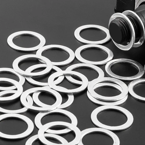10x Bike Spacer Bicycle Pedal Washers Bicycle Pedal Spacer Stainless Steel Ring - Picture 3 of 8