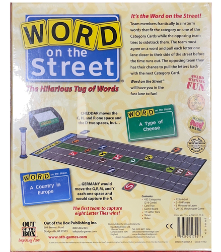 Word on the Street - Das urkomische Tauziehen - lehrreiches Brettspiel - Bild 3 von 3
