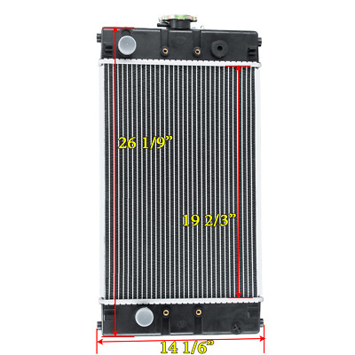 Aluminum Core Radiator For Perkins 404D TPN440 10000-54916 998-515 U45506580