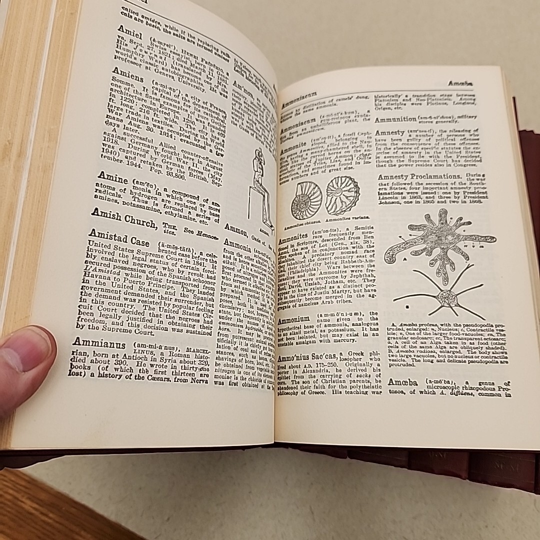 （お値下げいたします）ENCYCLOPEDIA AMERICA 9 Volumes Vintage American International Encyclopedia Set