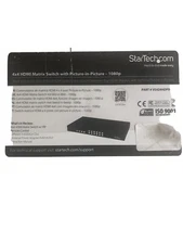 StarTech.com 4x4 HDMI Matrix Switch with Picture-and-Picture Multiviewer or