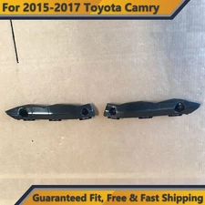 Front Bumper Retainer Mounting Brackets Set Pair for 2015 2016 2017 Toyota Camry