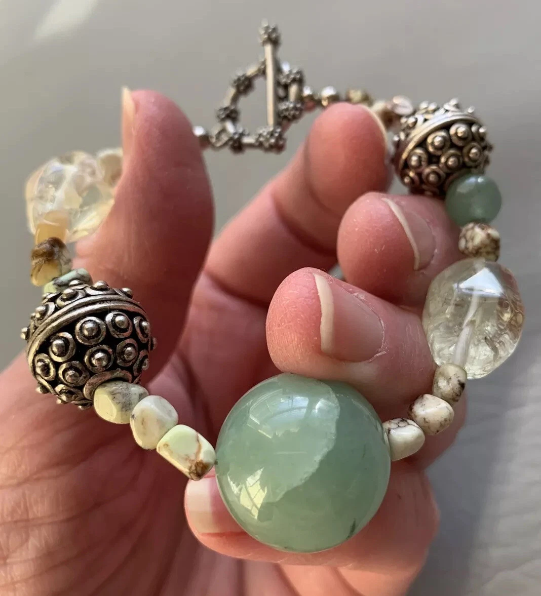 Rock crystal bracelet deals