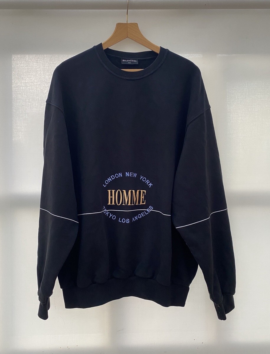 Balenciaga Homme Crewneck FW16 Size Medium - 100% Authentic | eBay UK