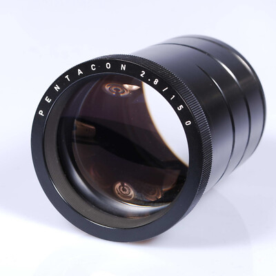 Pentacon f/2,8 150mm Projection Lens bokeh trioplan Big Large format projektor