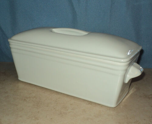 Kitchen PILLIVUYT France Porcelain Covered Rectangle Pate Terrine Mold P814 Nice - Picture 1 of 4