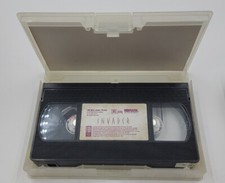 INVADER VHS, 1992 Sci-fi Hans Bachmann Vidmark Entertainment w/ Clear Hard Case