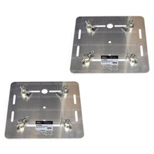 Set of 2 ProX 16" x 16" 6082 Aluminum F34 F32 F31 Square Truss Top Base Plates