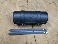 Toolbox LUNA ORLETANOS Compatibile Con Harley Davidson Nero Pelle