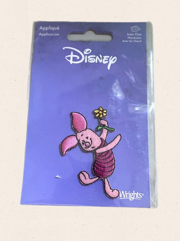 4 - NEW - WINNIE THE POOH & TIGGER PIGLET PATCHES - SUPER RARE! NEW IN PACKAGE