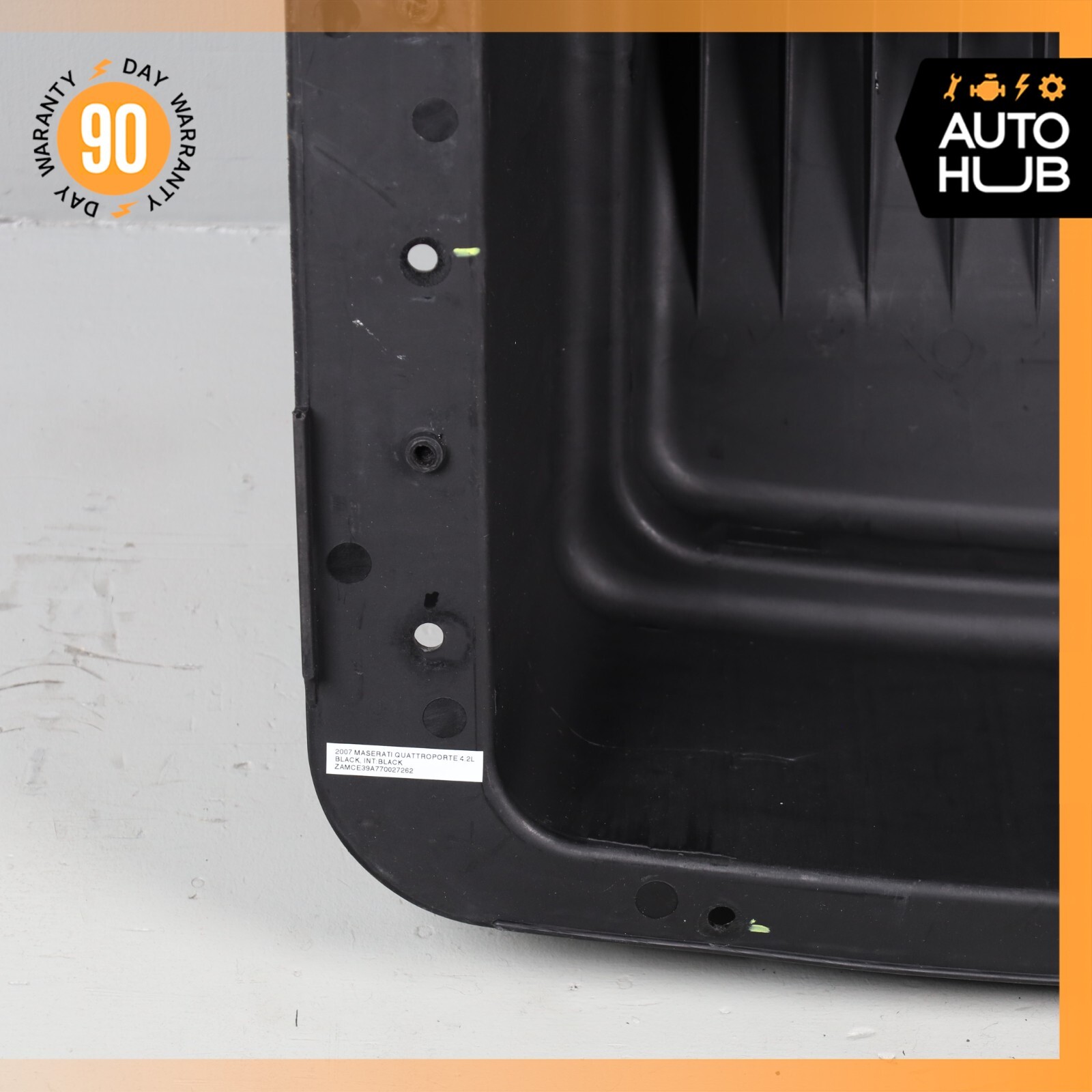 05-07 Maserati Quattroporte S M139 Trunk Spare Tire Compartment Box OEM