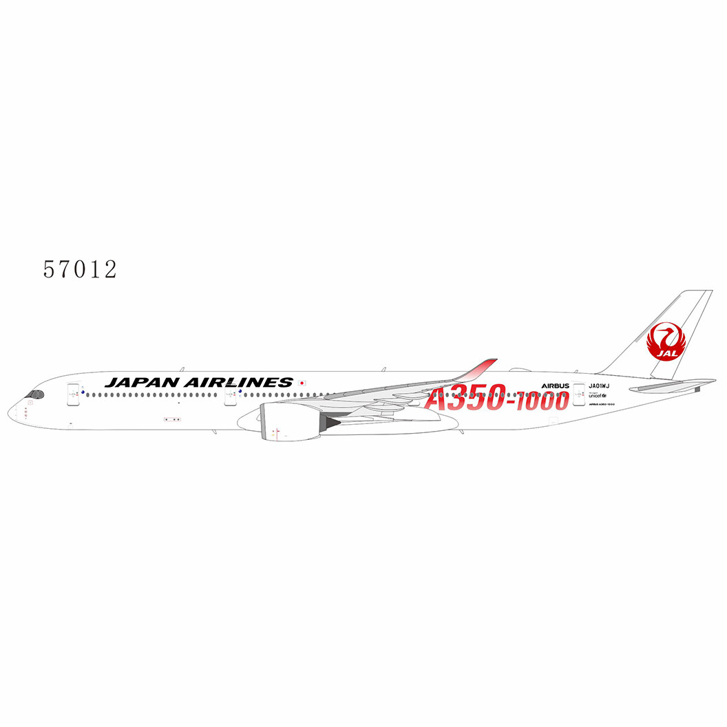 1:400 NG Models JAPAN AIRLINES A350-1000 JA01WJ Airplane 1:400 NG Models JAPAN AIRLINES A350-1000 JA01WJ Airplane
