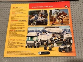 Lego Star Wars 8036 Separatist Shuttle Instruction Manual Only