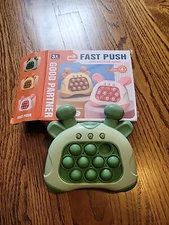 Fast Push Light Up, Sensory Bubble Pop Game, Fidget Toy For Adults & Kids NEW!