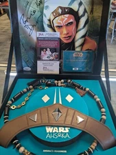 Star Wars Autographed JSA Certified Ahsoka's Headdress Game Stop Exclusive! 