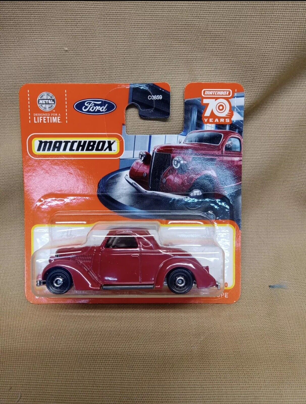 Matchbox Short Card 1934 Ford Coupe 19/100