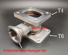T4 To T6 Flange Adapter W44mm Mvr Wastegate Flange Vert T4 To T6 Flange Adapter W44mm Mvr Wastegate Flange Vert