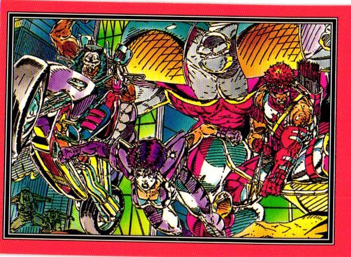 1992 Comic Images Youngblood #5 Teflon Team