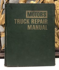 Motor's Truck Repair Manual 1970 23rd Edition First Printing