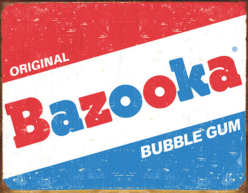 アンティーク缶　ヴィンテージ缶 ⑧ Bazooka BUBBLE GUM アンティーク缶 ヴィンテージ缶 ⑧ Bazooka BUBBLE GUM