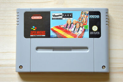 SNES - Theme Park für Super Nintendo