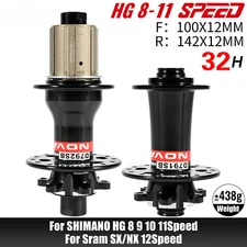 Road Bicycle Disc Brake Hubs 100*12MM 142*12MM 8 9 10 11 Speed 28 24 Holes