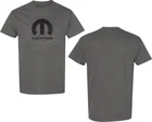 MOPAR MENS CHARCOAL DISTRESSED PRINT SHORT SLEEVE TEE SHIRT E1678 NEW