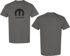MOPAR MENS CHARCOAL DISTRESSED PRINT SHORT SLEEVE TEE SHIRT E1678 NEW