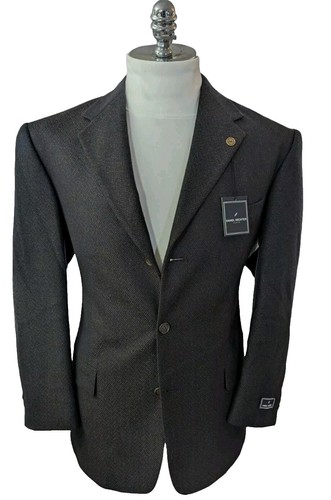 Vintage Daniel Hechter pure wool tweed glen check hunting jacket