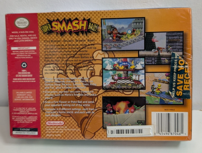 Super Smash Bros. (Nintendo 64, 1999) for sale online | eBay