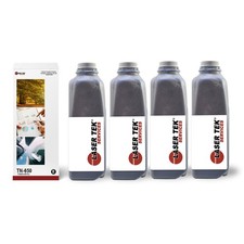 4Pk LTS TN650 Black Toner Refill Kit Compatible for Brother HL-5240 5250DN