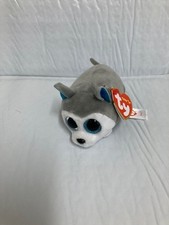 Ty Beanie Boos💜Teeny Ty Prince The Husky Dog 4" New MWMT's