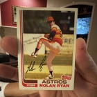 topps 1983 nolan ryan baseball card houston astros #90 mlb base set