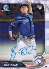 2019 Bowman Chrome Toronto Blue Jays Ryan Borucki Chrome Rookie Autographs