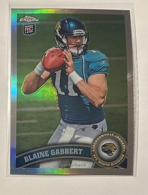 2011 Topps Chrome #55 Blaine Gabbert Refractors