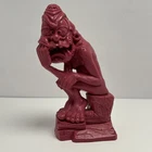 Vintage Nutty Mads 1964 The Thinker Louis Marx Pink