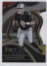 2023 Panini Select Club Level Red & Yellow Prizm Die-Cut Aidan O'Connell 1l6f